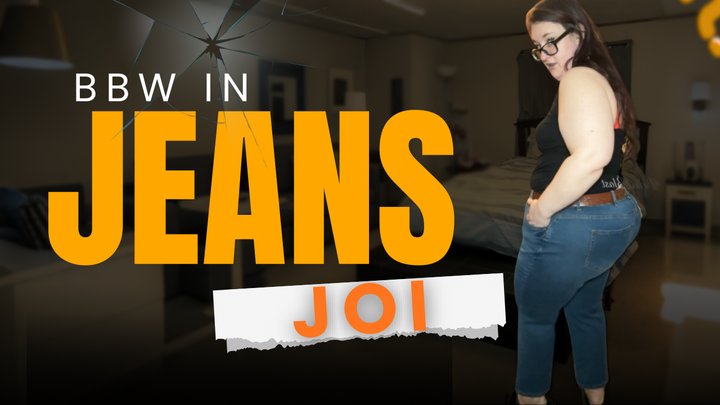 BBW Ass in Jeans JOI | Caught You Spying Neighbor