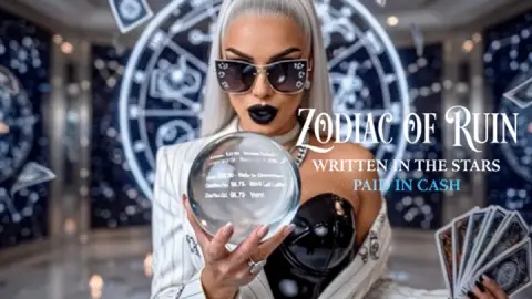 Zodiac of Ruin. Written in the Stars, Paid in Cash.