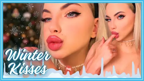 480WMV Winter Kisses (Lip Fetish Close-Ups, Gloss Tease, and POV Seduction)