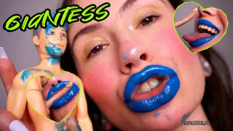 Gentle Giantess Passionate Dirty kiss 4